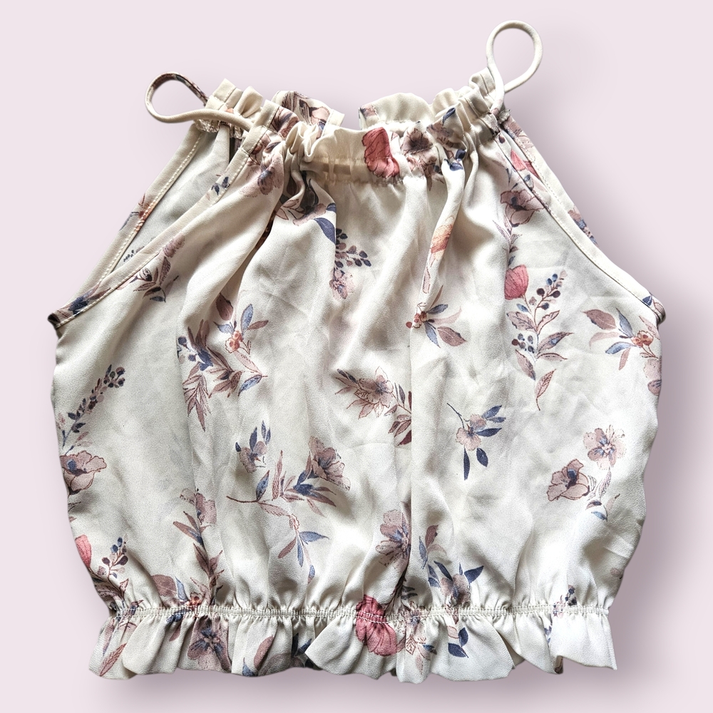 Floral Print Women's Tank Top